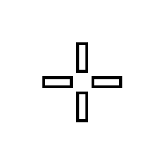 Derke crosshair
