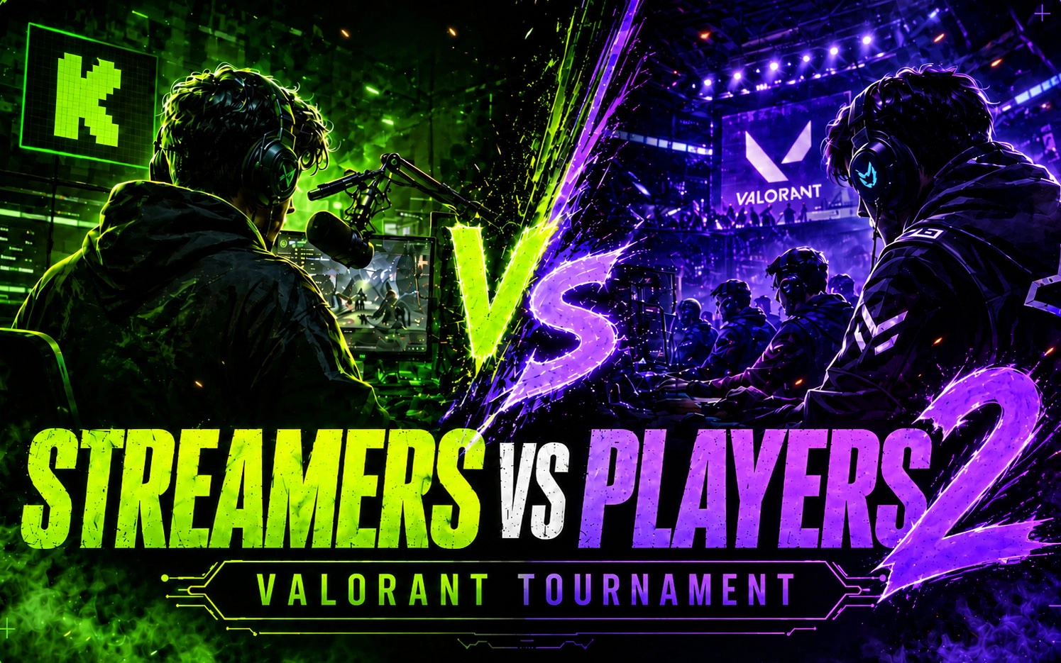 Streamers Vs Players Valorant Tournament