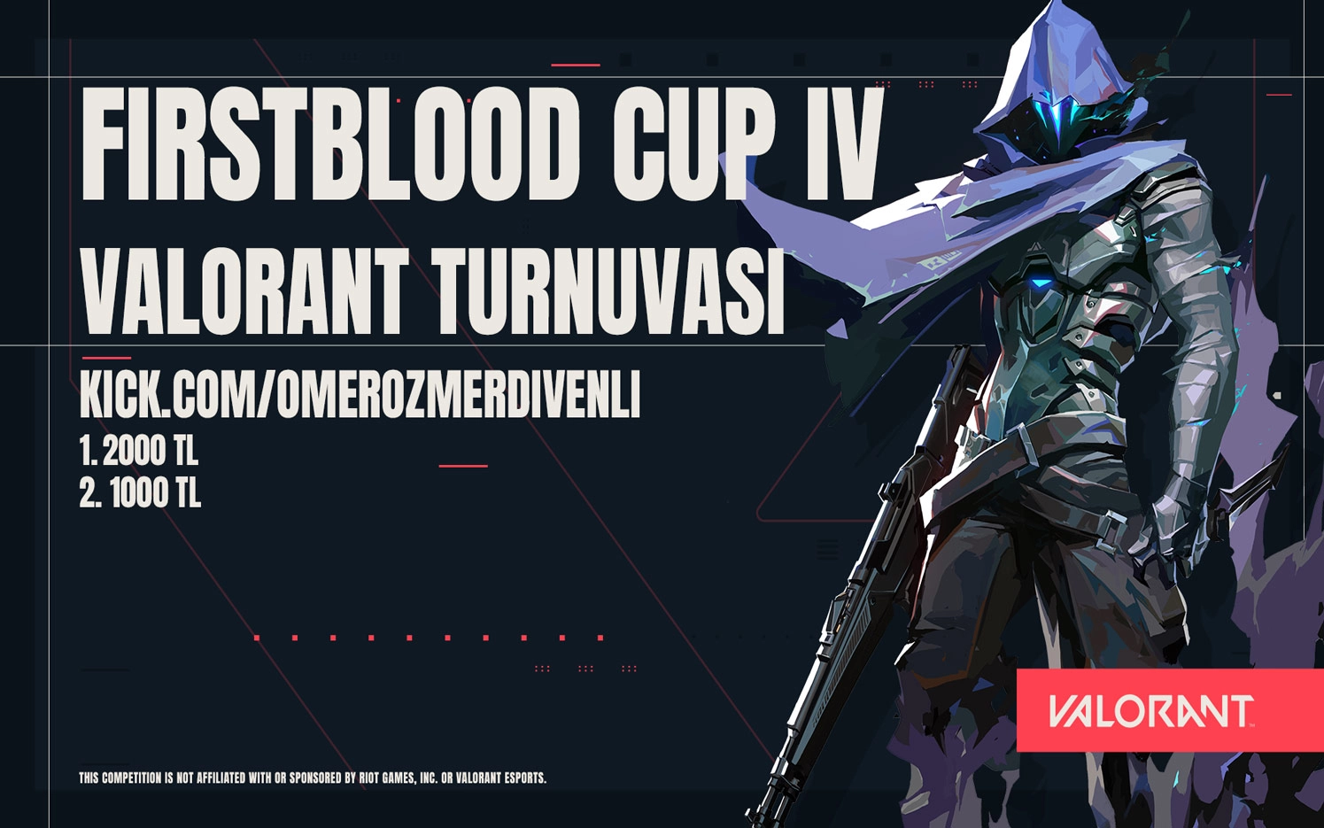 FirstBlood Cup 4 Valorant Turnuvası Şampiyonu ZORYARISIRLAR